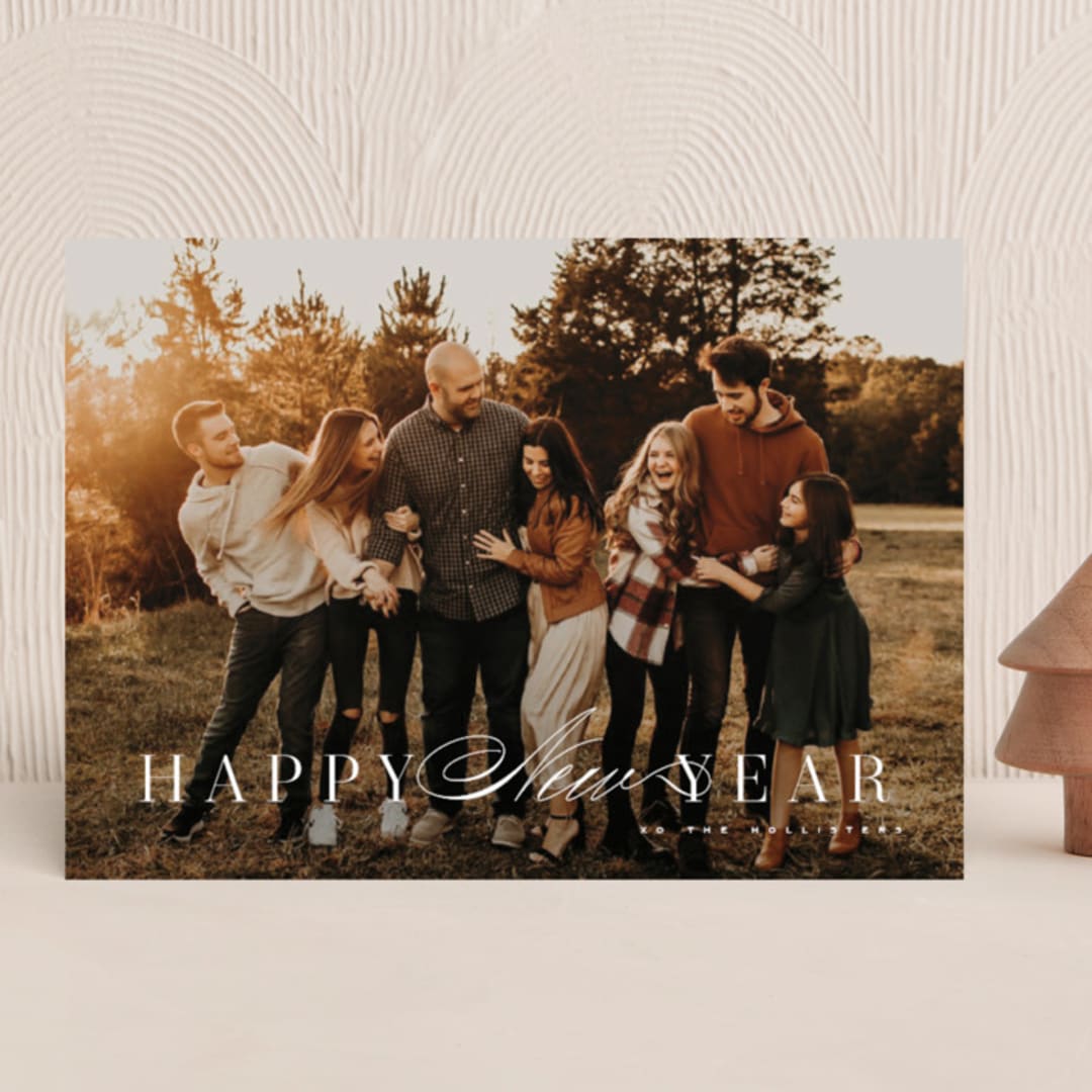 "Hampton" - Holiday Cards in Snow by Kristie Kern - Front