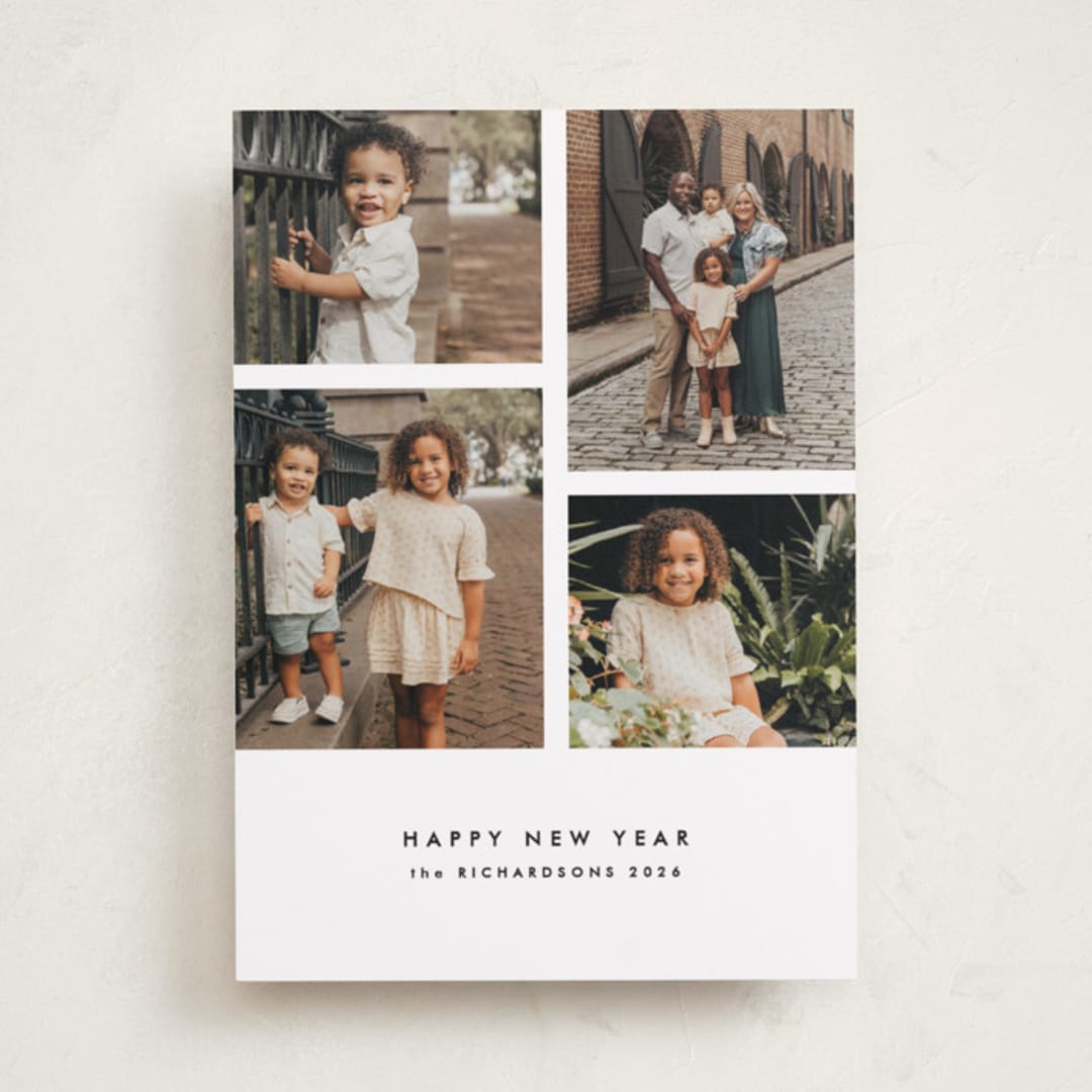 "Four" - Holiday Cards in Classic by Kelly Schmidt - Front