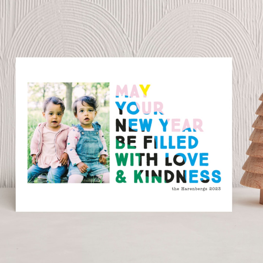 "Color filled" - Holiday Cards in Pine by Baumbirdy - Front