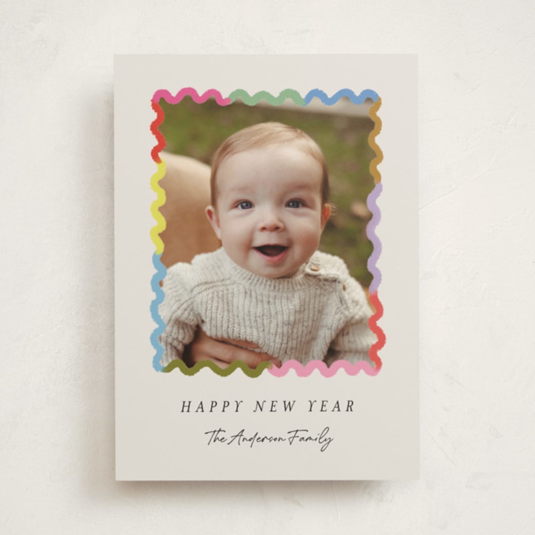 "Colorful Beginnings" - Holiday Cards in Jubilee by Kercia Jane - Front
