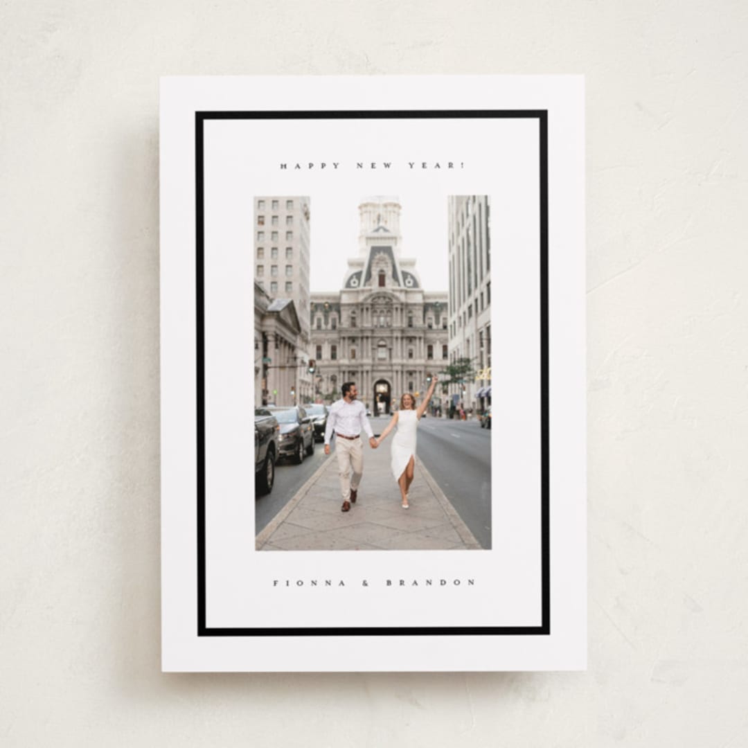 "chic" - Holiday Cards in Snow by Adelyn T. - Front