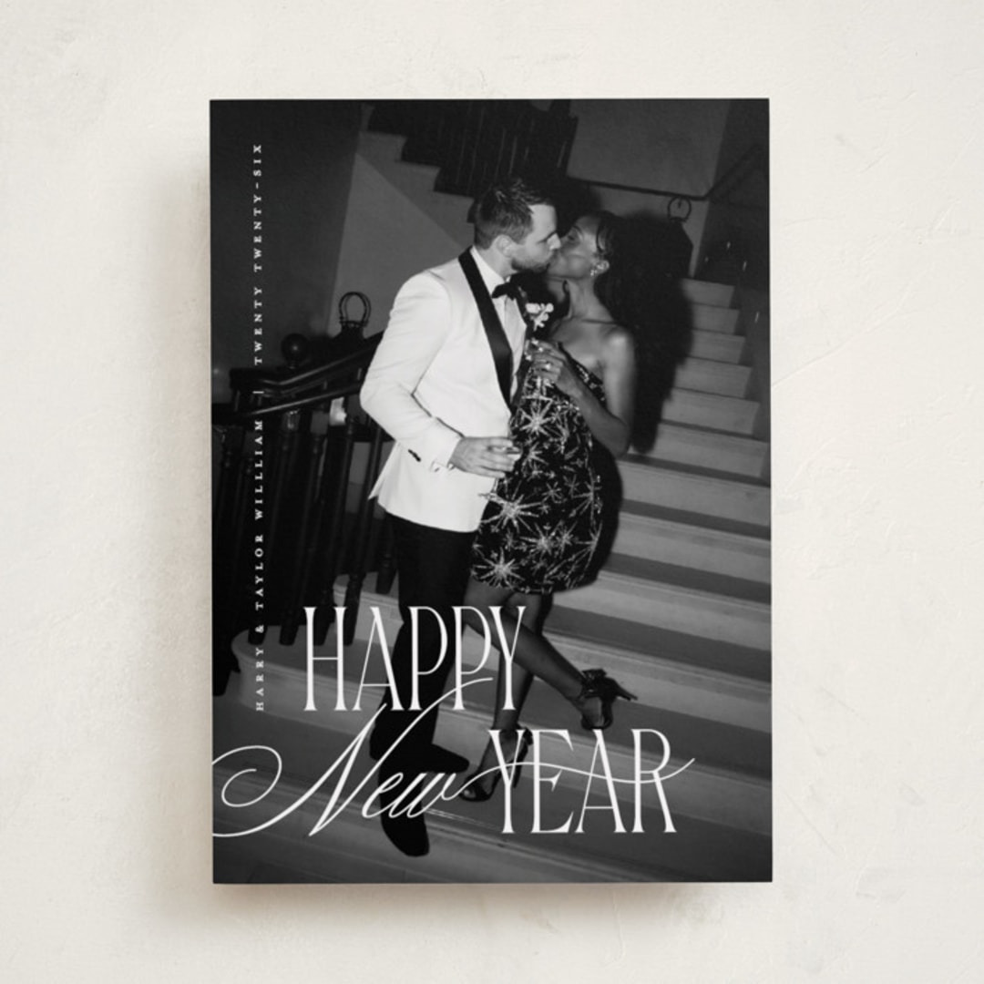 "Last" - Holiday Cards in Twinkle by Pixel and Hank - Front
