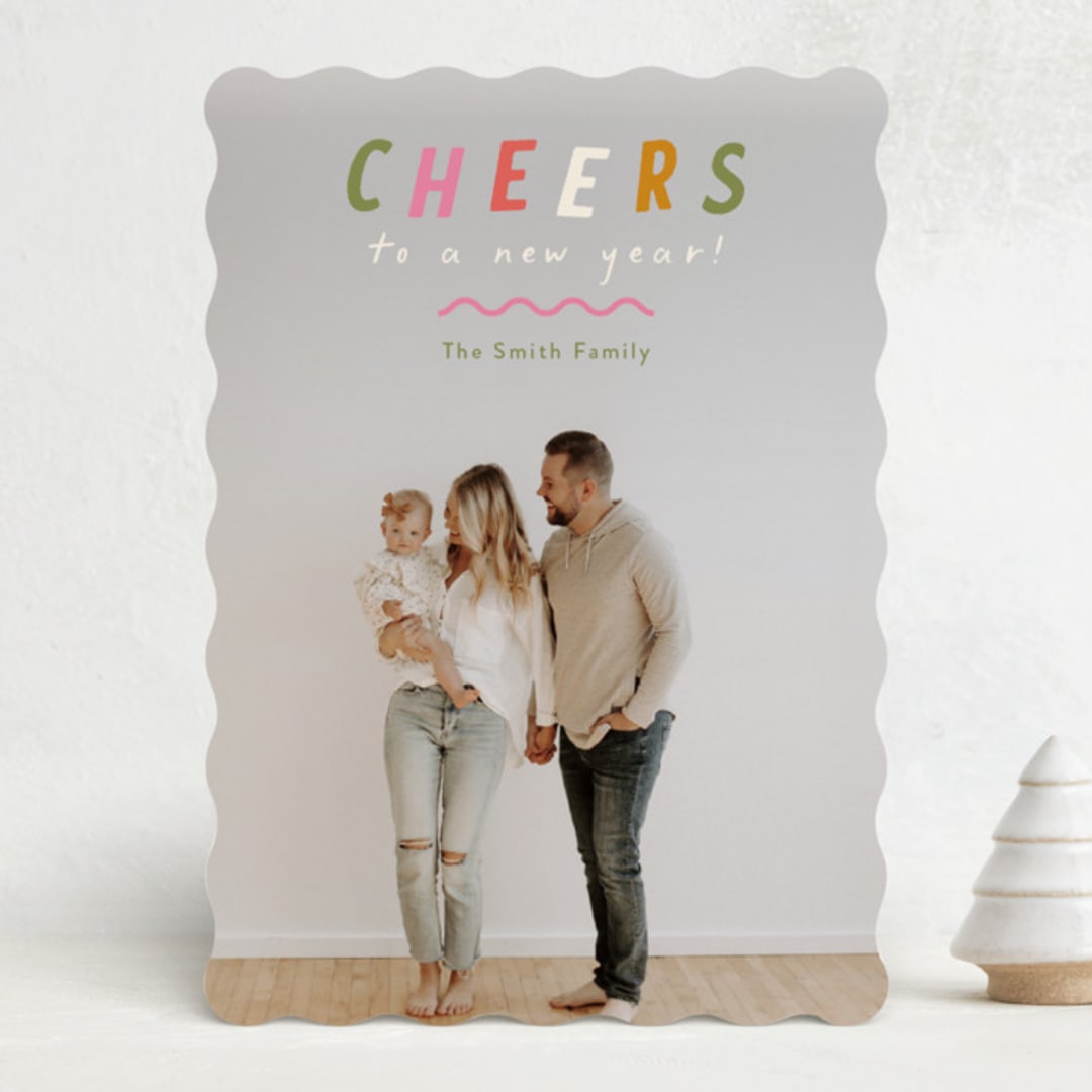"Vibrant" - Holiday Cards in Gumdrop by Oscar and Emma - Karly Depew - Front