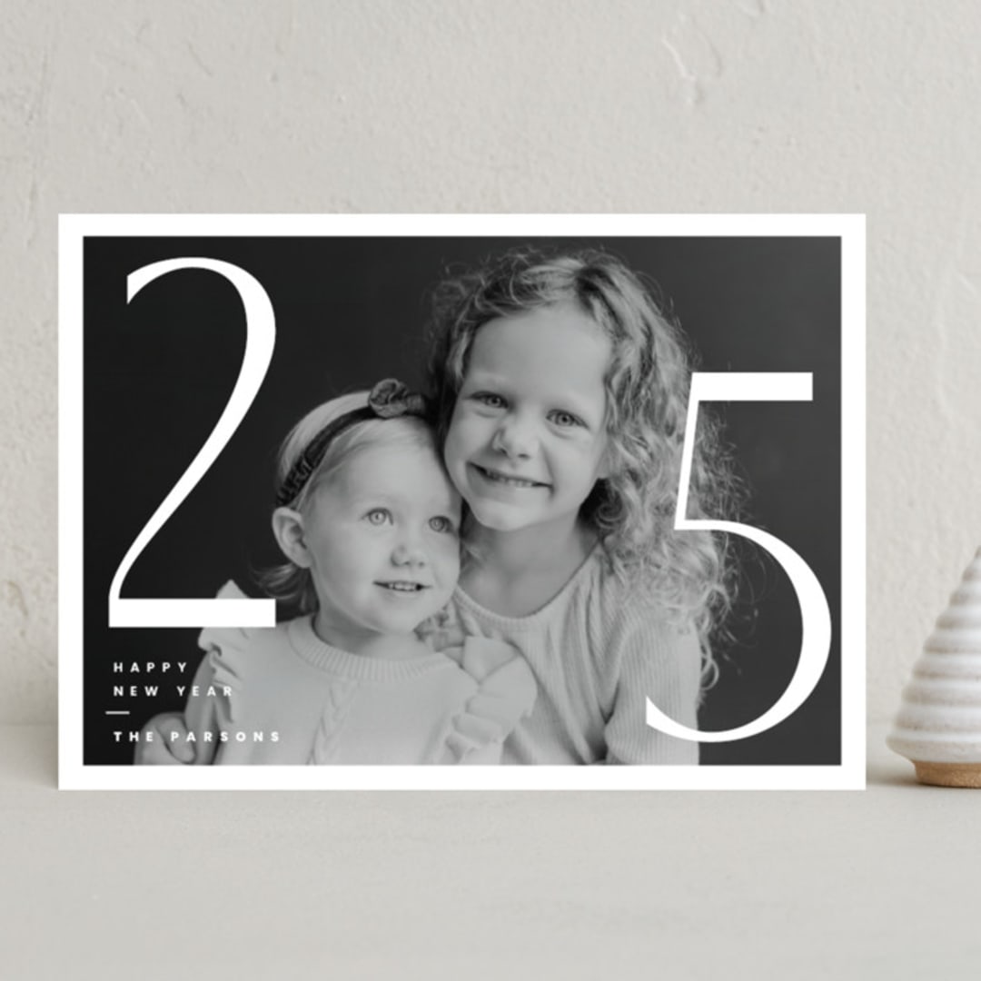 "Poster" - Holiday Cards in Snow by letterfix - Front