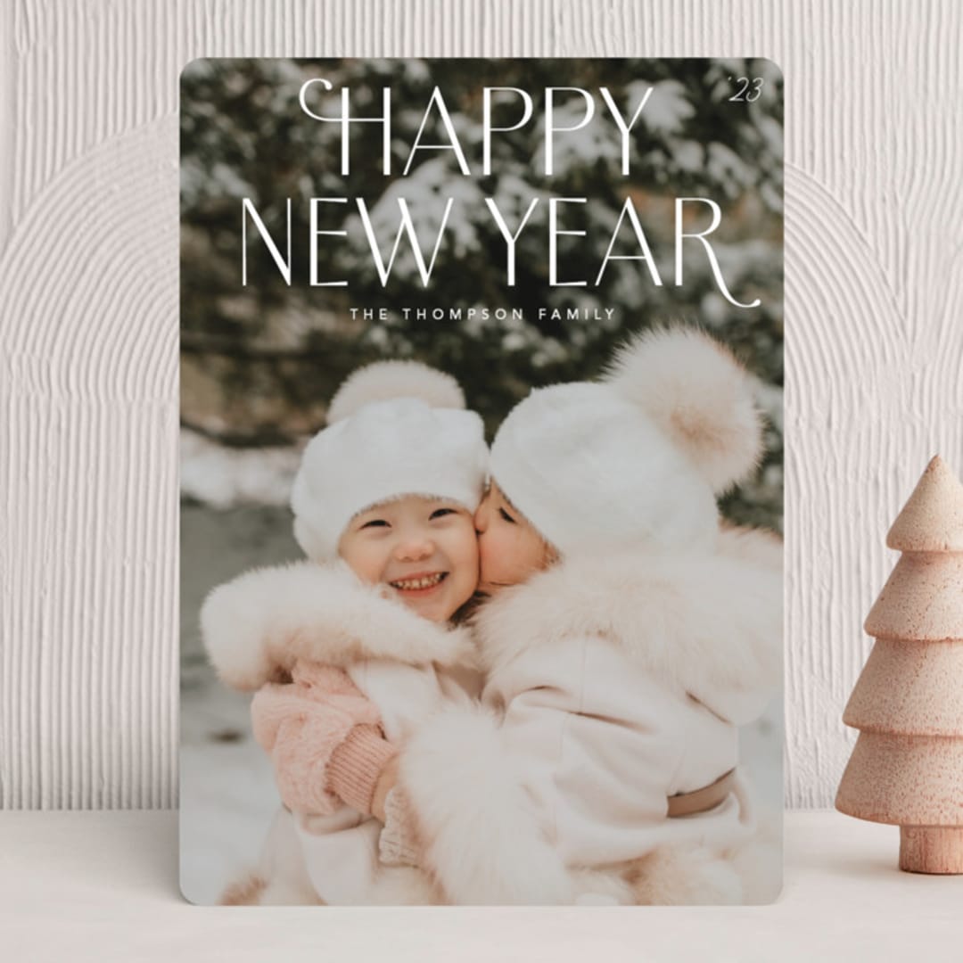 "Charleston" - Holiday Cards in Snow by Robert and Stella - Front