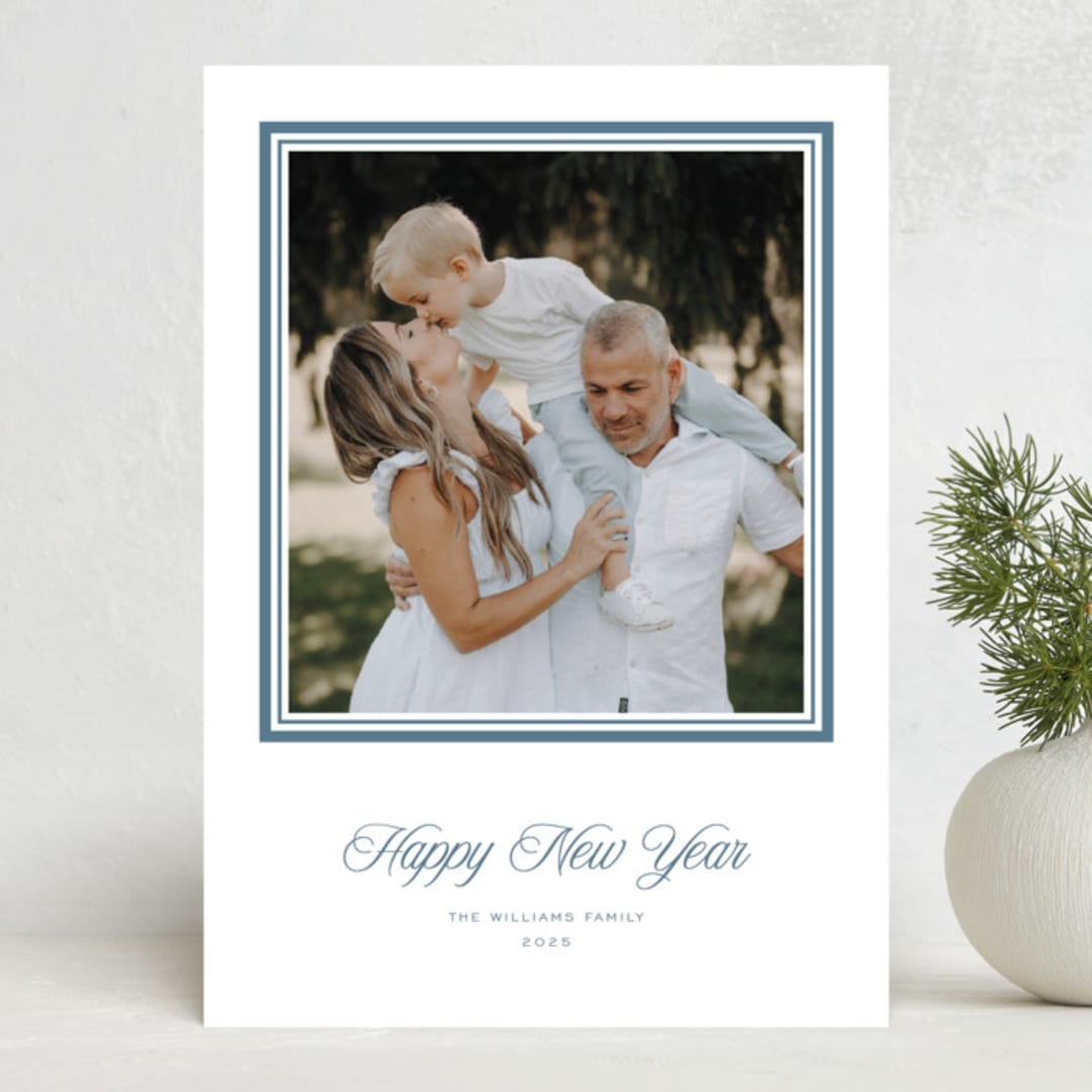 "Lauren" - Holiday Cards in Winterberry by Blustery August - Front