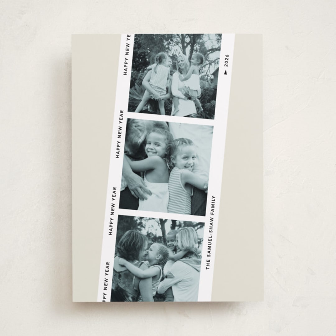 "Our Memories" - Holiday Cards in Vanilla by Kelly Watkins - Front