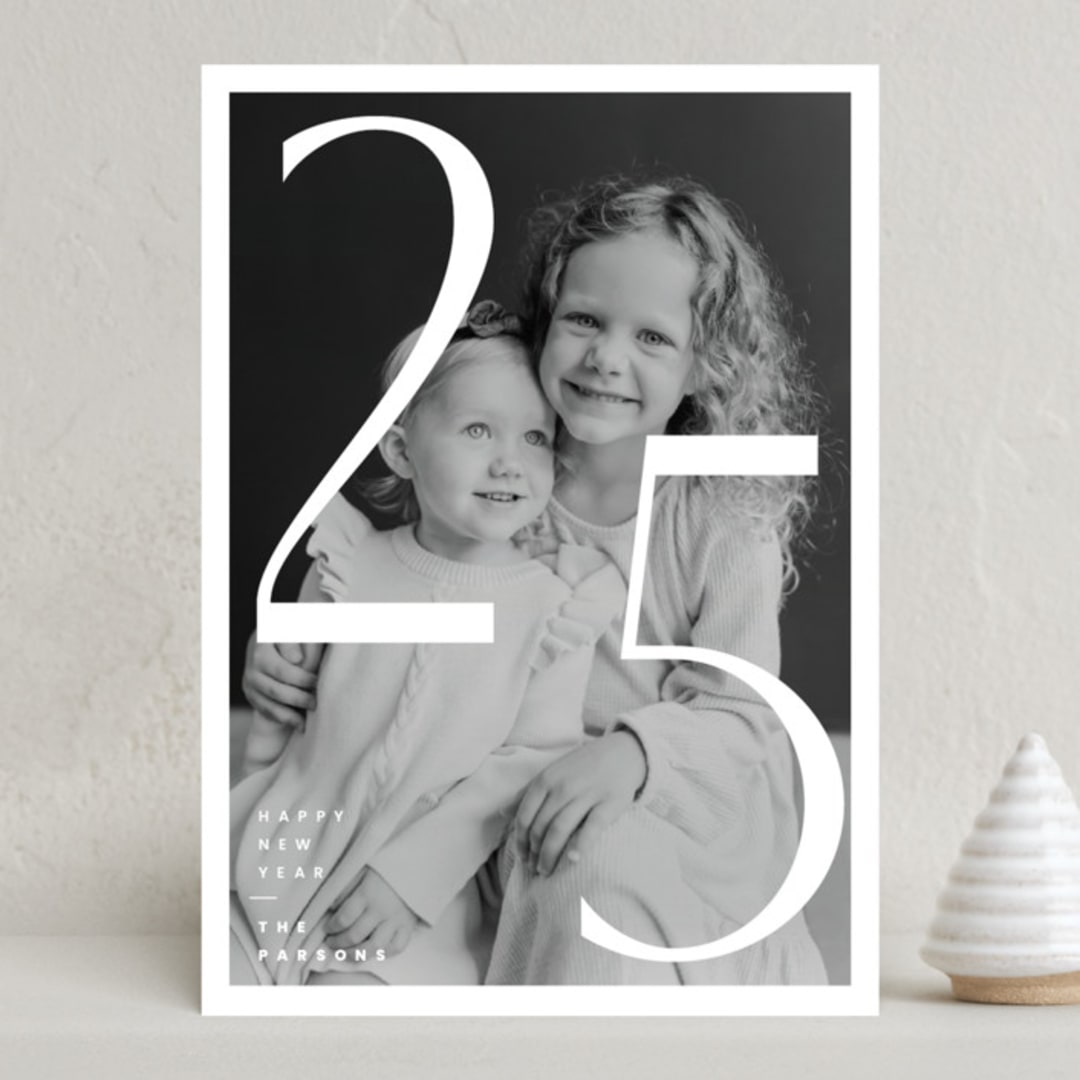 "Poster" - Holiday Cards in Snow by letterfix - Front