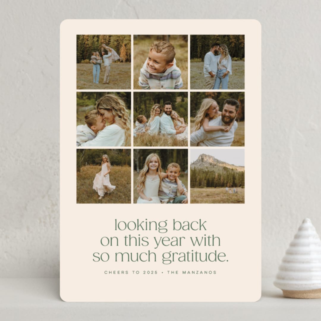 "so much gratitude" - Holiday Cards in Forest by Ellen Schlegelmilch - Front