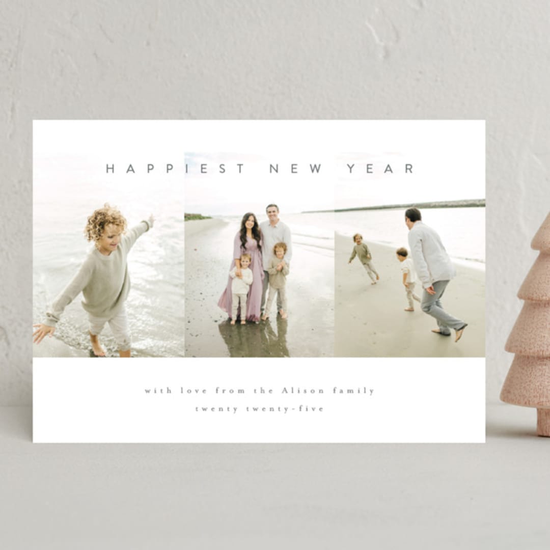 "yew" - Holiday Cards in Winter by Deynaaz Daraei - Front
