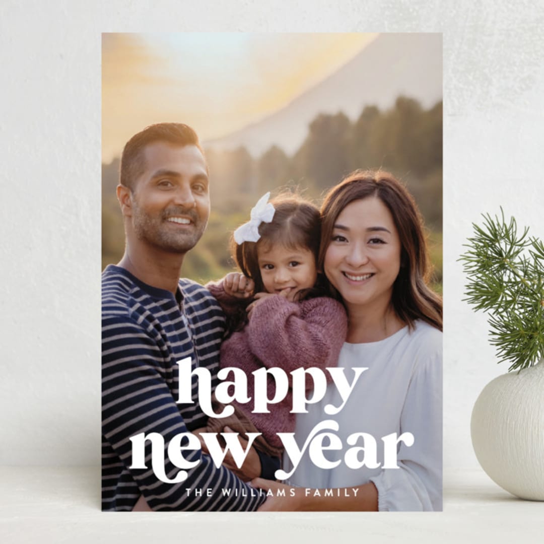 "Sonora" - Holiday Cards in Snow by Robert and Stella - Front