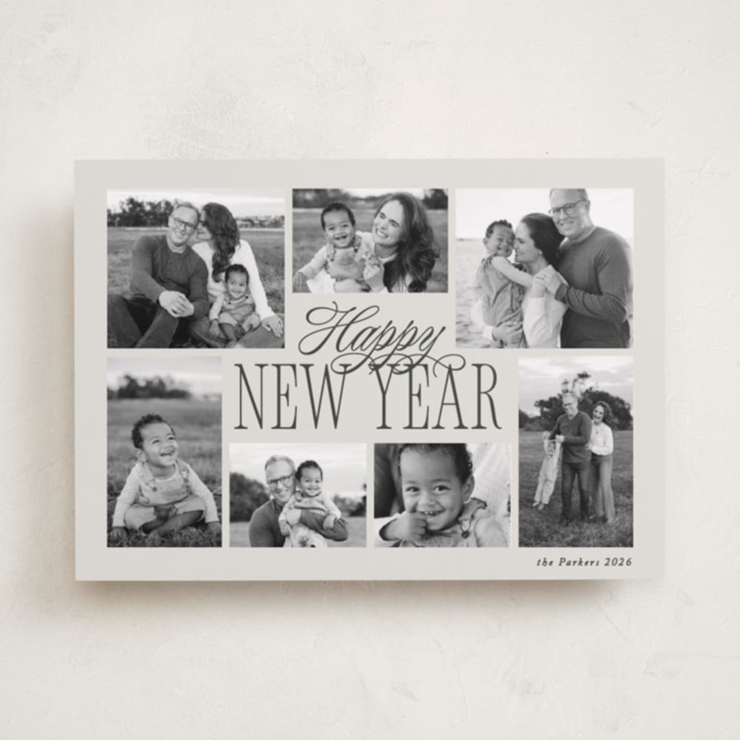"Surround" - Holiday Cards in Fog by Brianne Larsen - Front