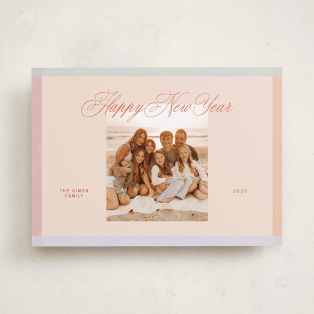 "Sunny New Year" - Holiday Cards in Sunrise by Meg Gleason - Front