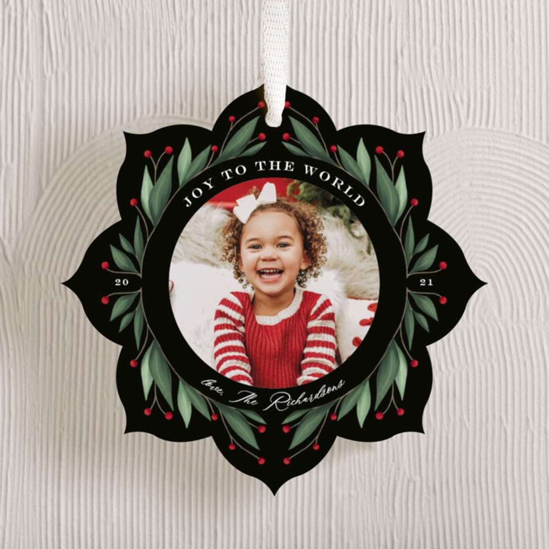 Holly Ornament