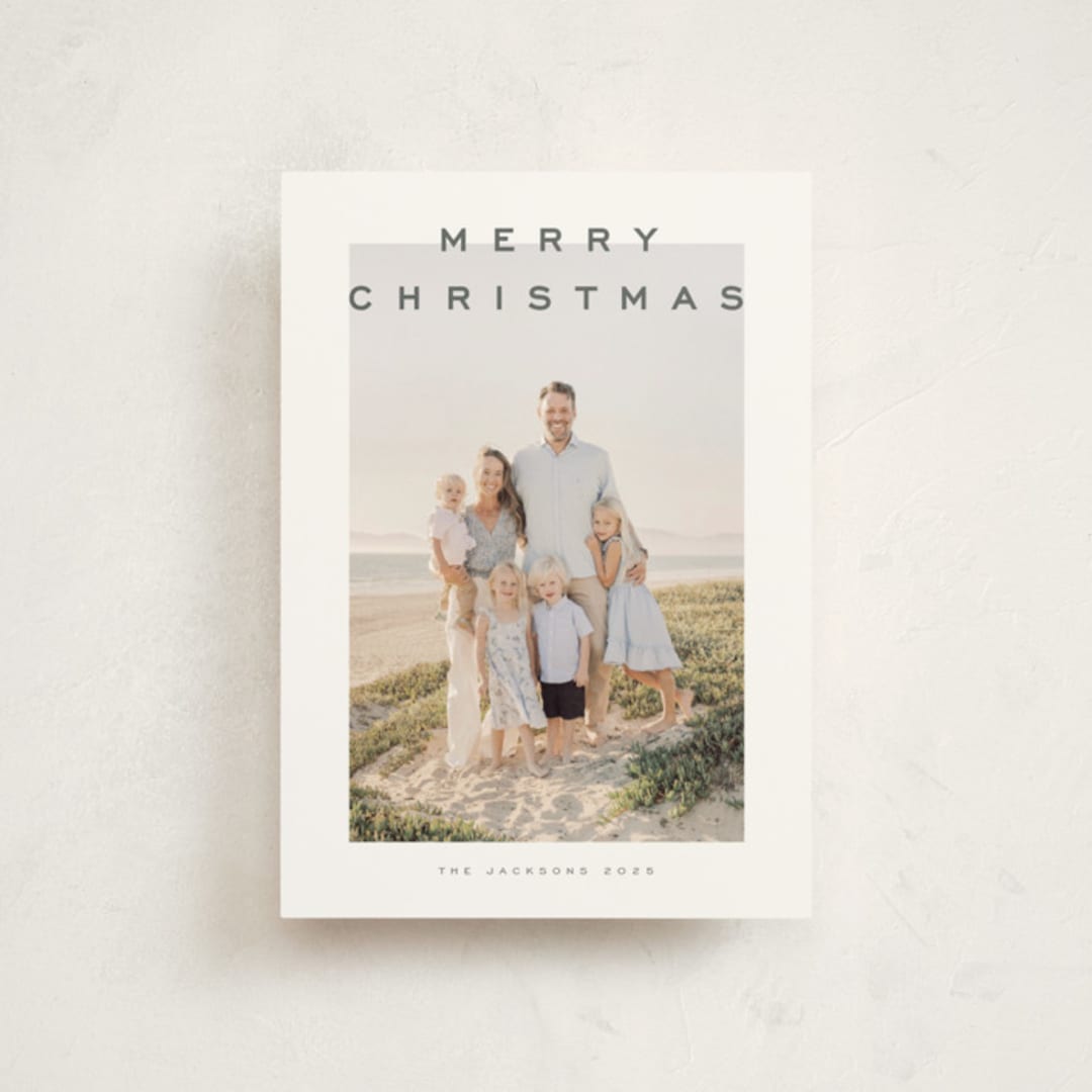 "Air" - Holiday Cards in Starlight by Nicole Walsh - Front