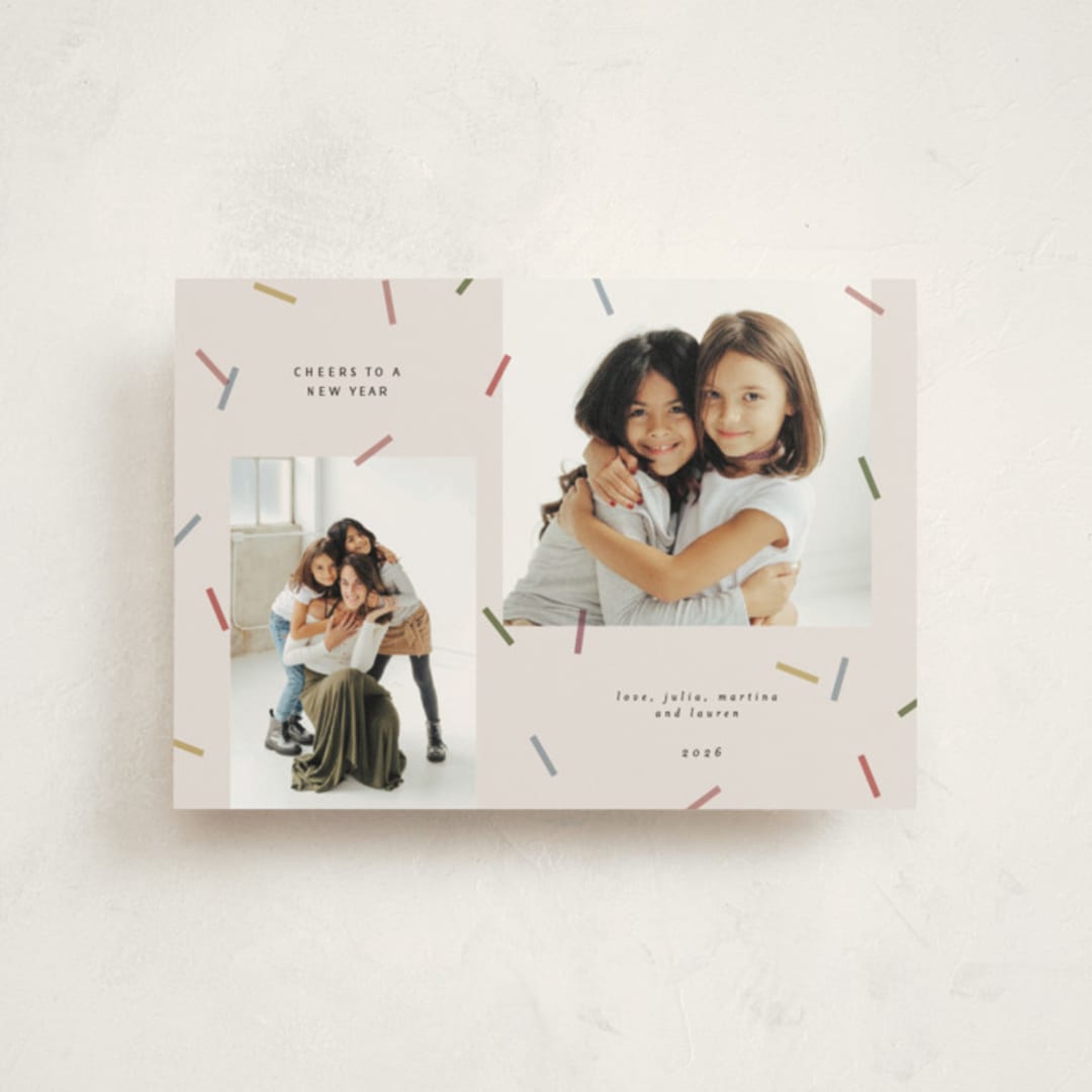 "Sparks!" - Holiday Cards in Eggnog by Pati Cascino - Front