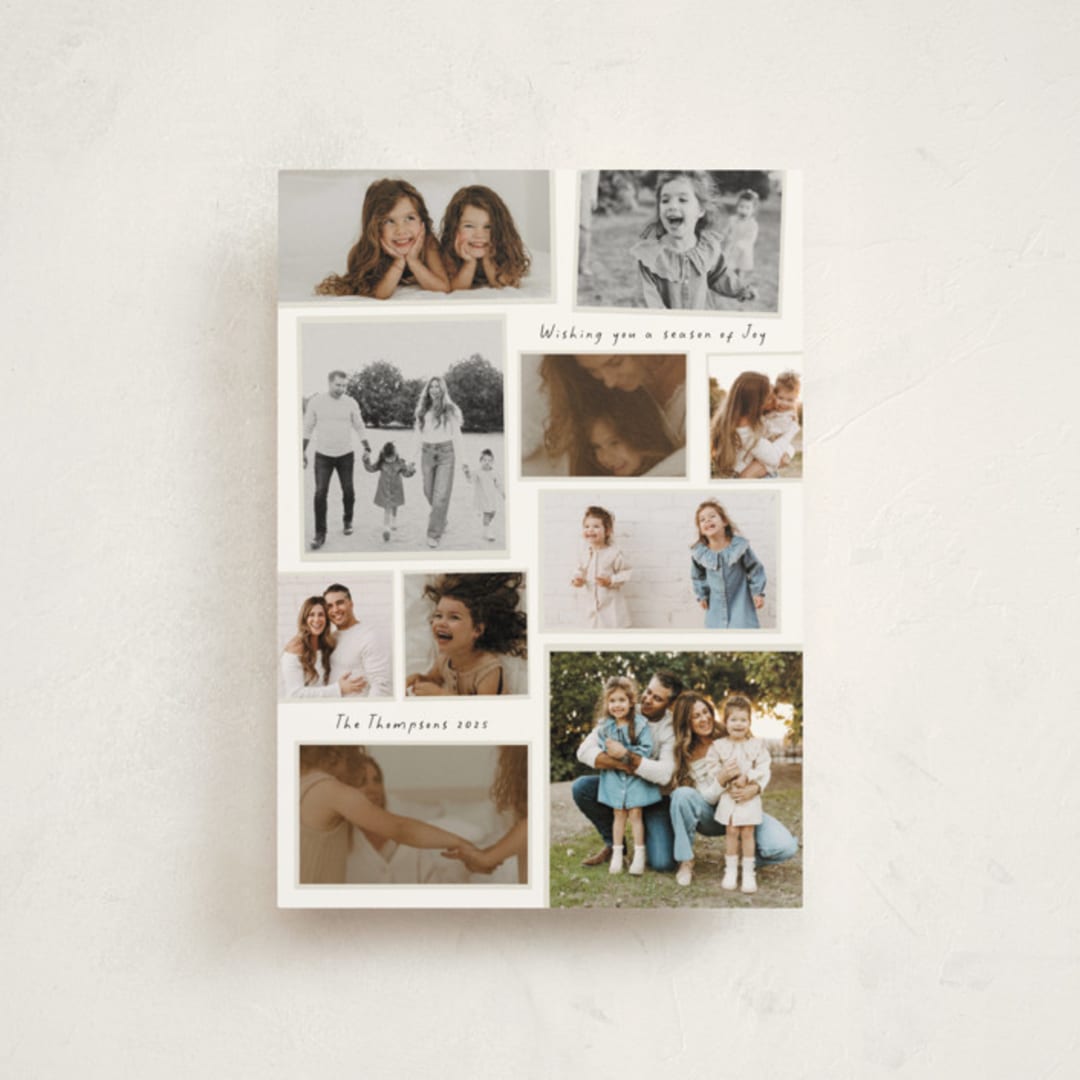 "Season of Memories" - Holiday Cards in Winter by Ashlee Townsend - Front