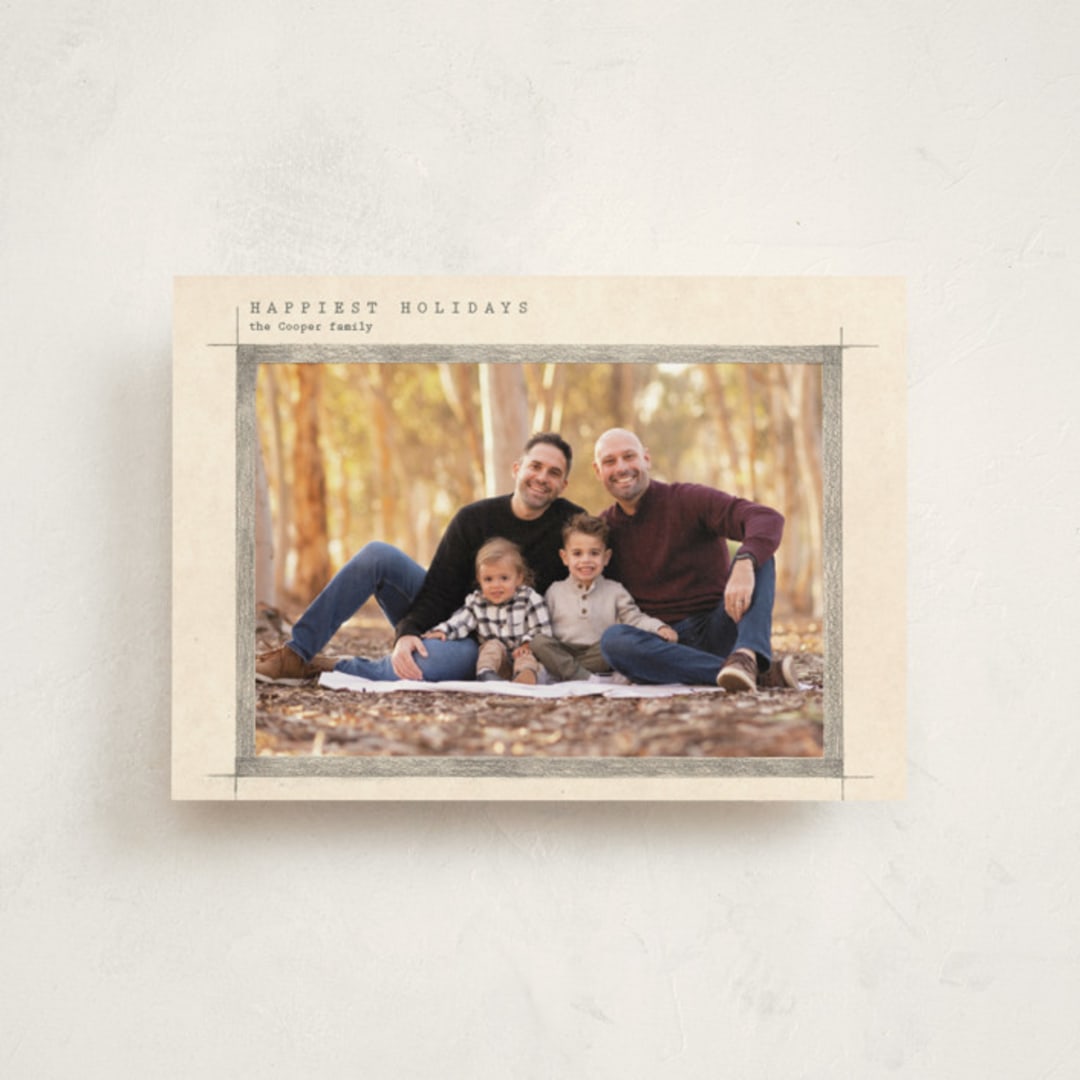 "Catskill" - Holiday Cards in Vanilla by jinseikou - Front