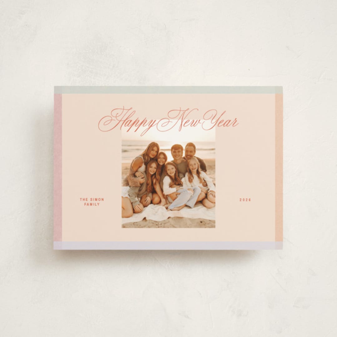 "Sunny New Year" - Holiday Cards in Sunrise by Meg Gleason - Front