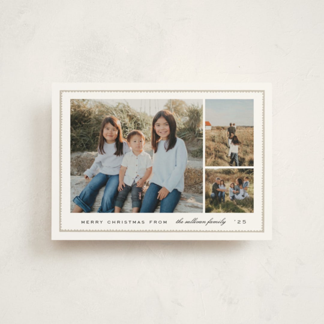 "Sealed" - Holiday Cards in Snow by Amy Kross - Front