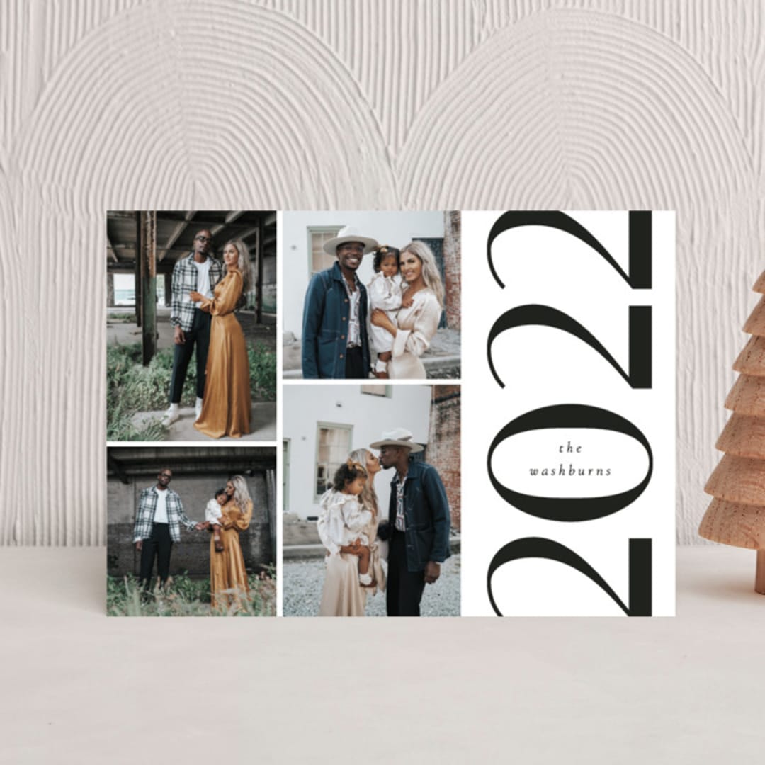"chloe " - Holiday Cards in Ink by Morgan Kendall - Front
