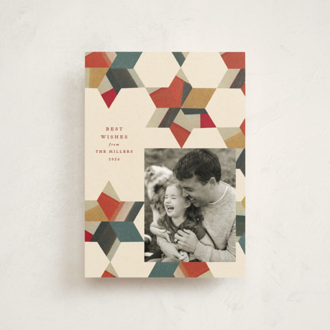 "paper craft" - Holiday Cards in Cinnamon by Sumak Studio - Front