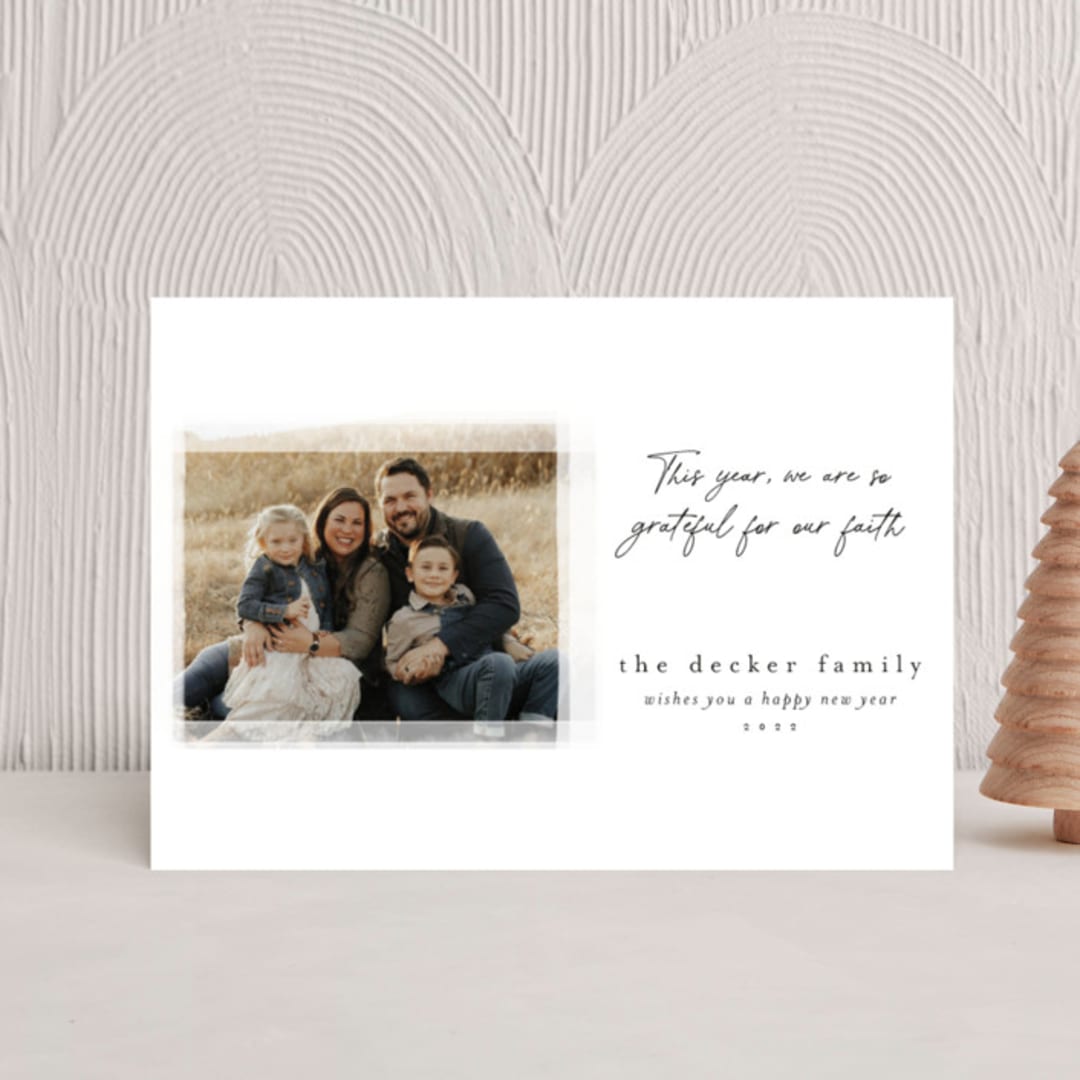 "Heartland" - Holiday Cards in Snow by Beth Murphy - Front