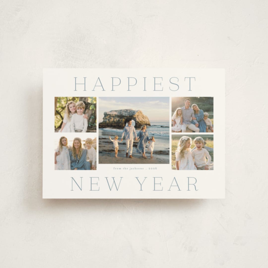 "Palinuro" - Holiday Cards in Frost by Deynaaz Daraei - Front