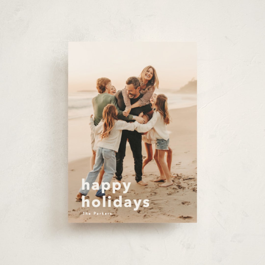 "Holiday Fun!" - Holiday Cards in Cotton by Angela Thompson - Front