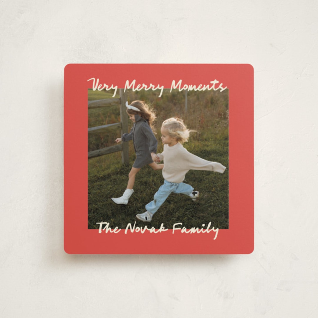 "Merribelle" - Holiday Cards in Stocking by Jelena Vuletic - Front
