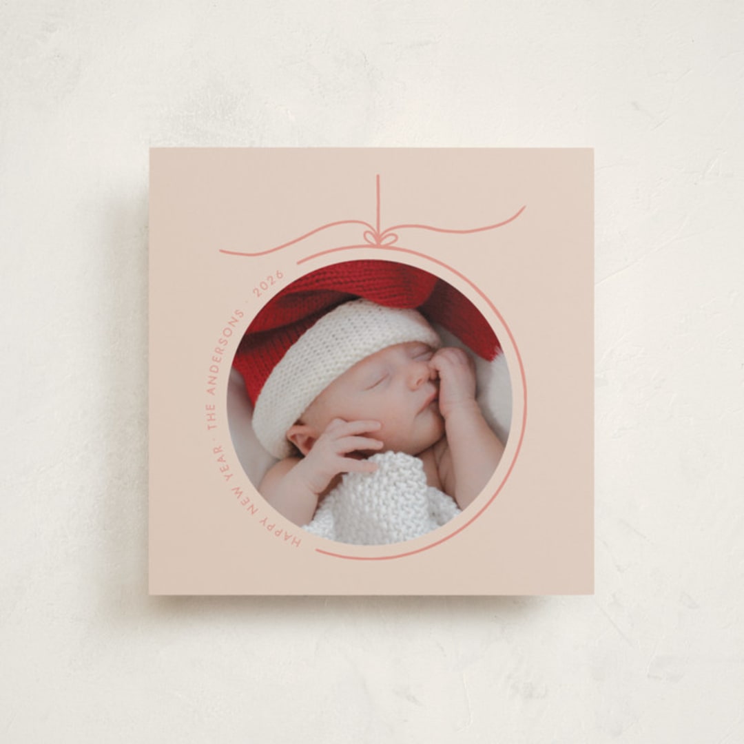 "Crystal" - Holiday Cards in Gumdrop by Jelena Vuletic - Front