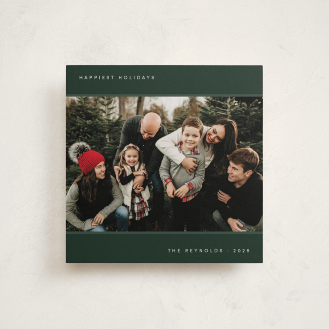 "minimal lines" - Holiday Cards in Pine by Dana Duricekova - Front