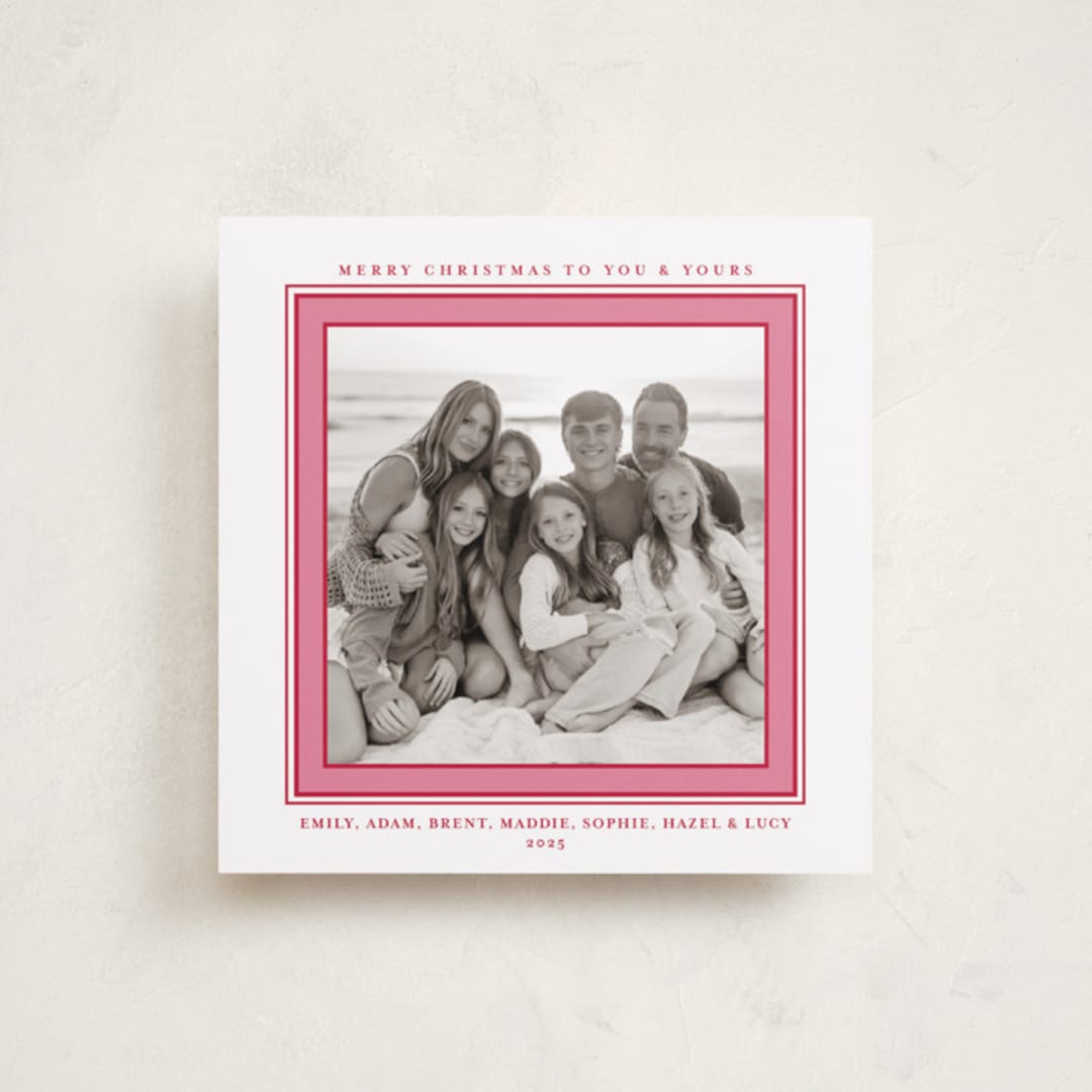 "Colorful Wishes" - Holiday Cards in Gumdrop by Alston Foster - Front