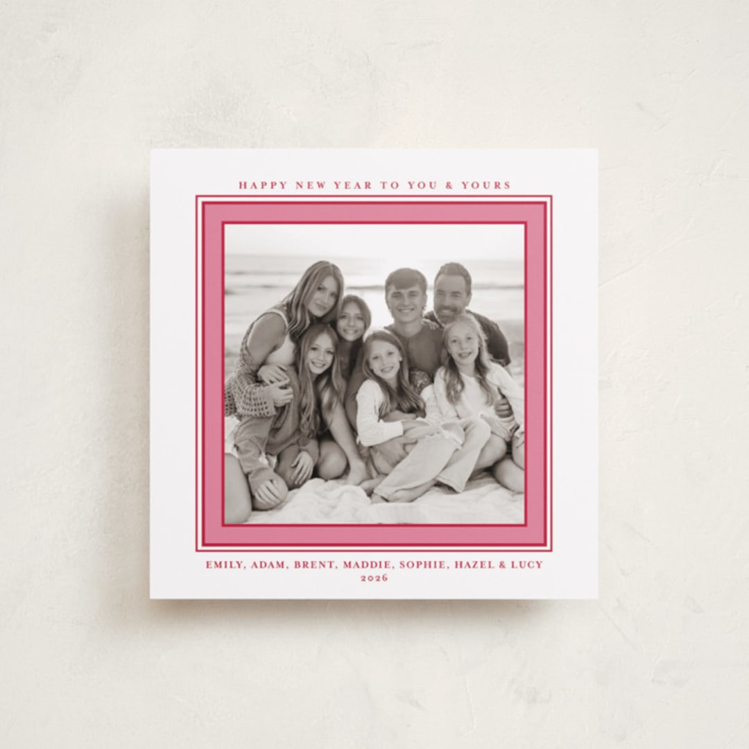 "Colorful Wishes" - Holiday Cards in Gumdrop by Alston Foster - Front