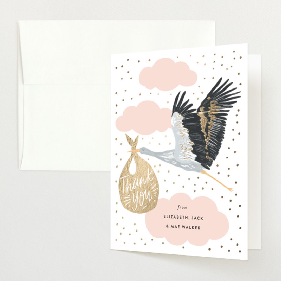 Celebrate Confetti Stork