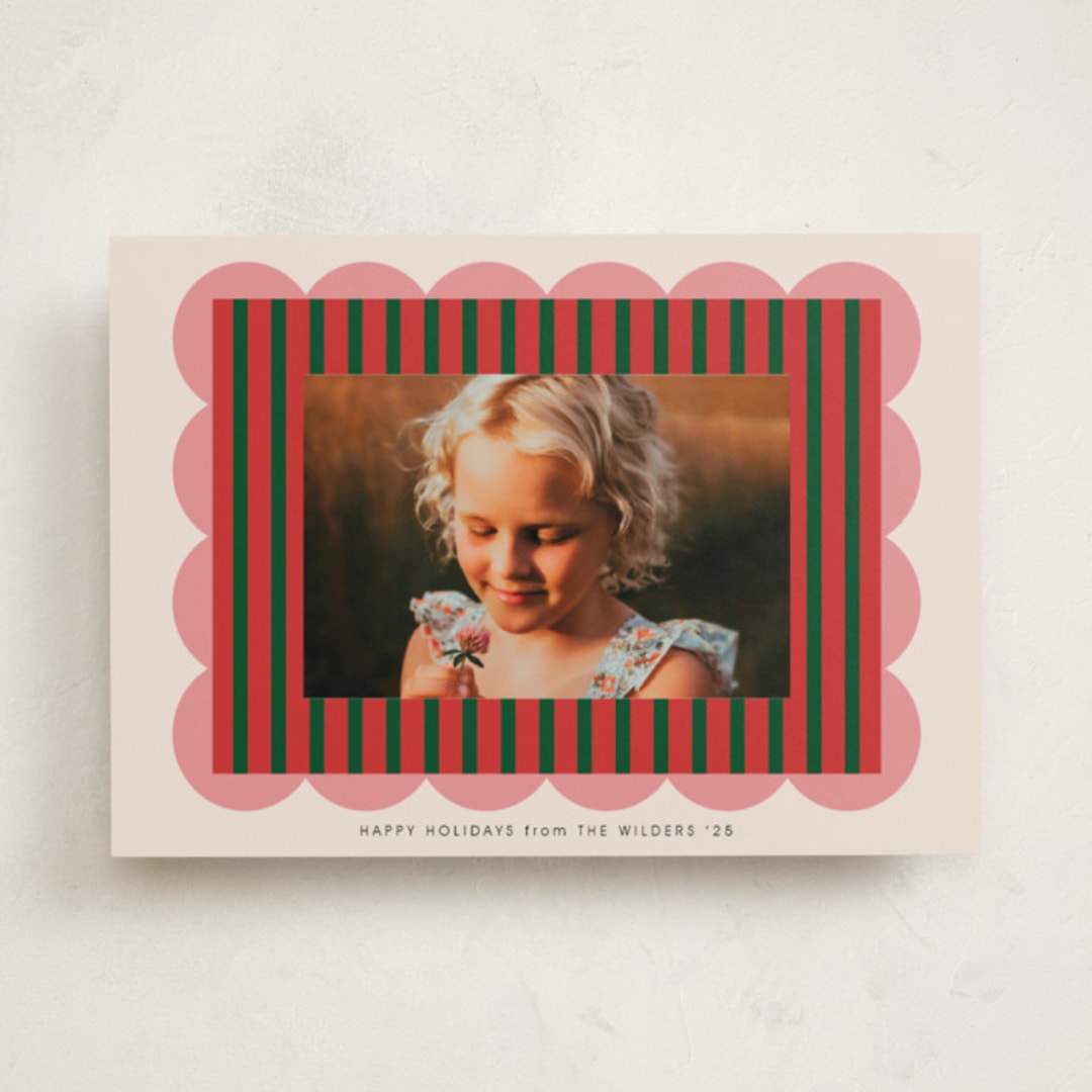 "Layered frame" - Holiday Cards in Holly by Morgan Kendall - Front
