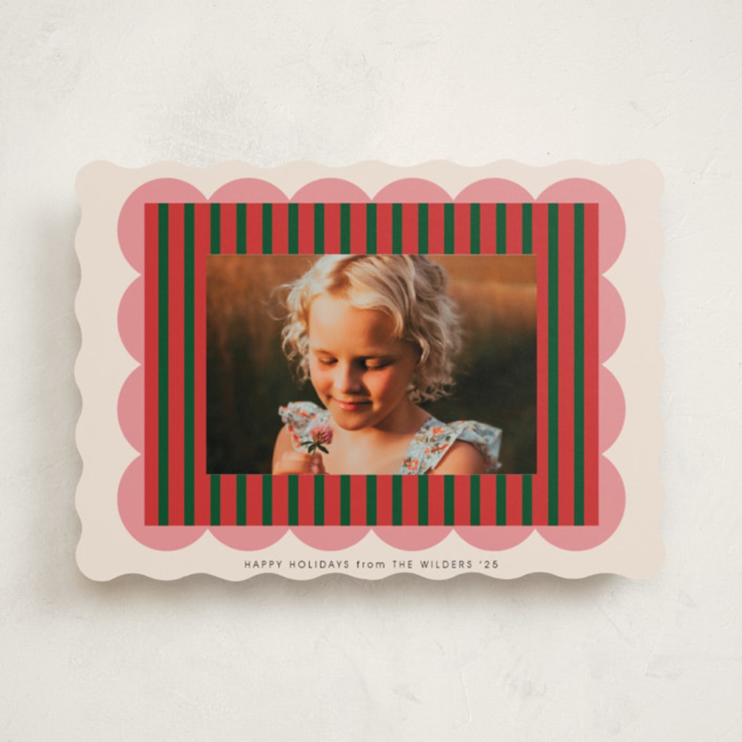 "Layered frame" - Holiday Cards in Holly by Morgan Kendall - Front