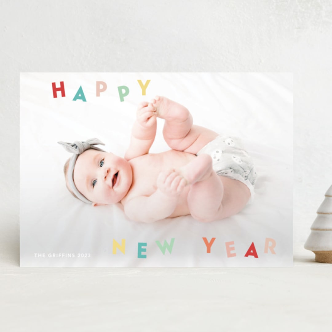 "Dancing holidays" - Holiday Cards in Gumdrops by Yaling Hou Suzuki - Front