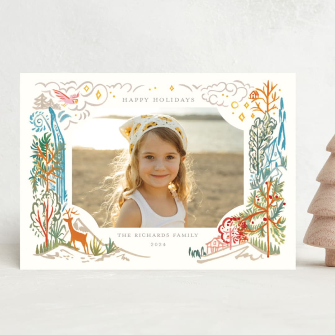 "Lush Forest" - Holiday Cards in Coast by Morgan Ramberg - Front