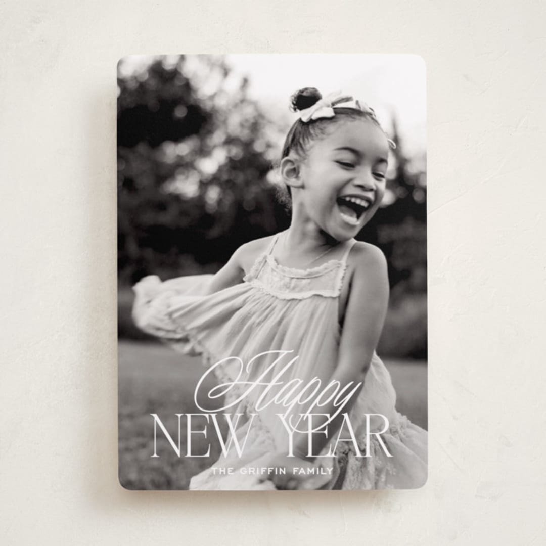 "Marylebone" - Holiday Cards in Snow by Annie Shapiro - Front