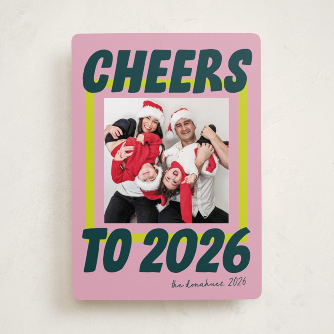 "Bold and Bright" - Holiday Cards in Gumdrop by Shari Margolin - Front