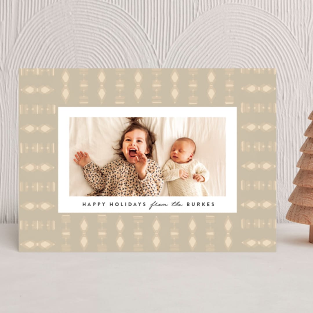 "cozy" - Holiday Cards in Creme Brulee by Julie Murray - Front