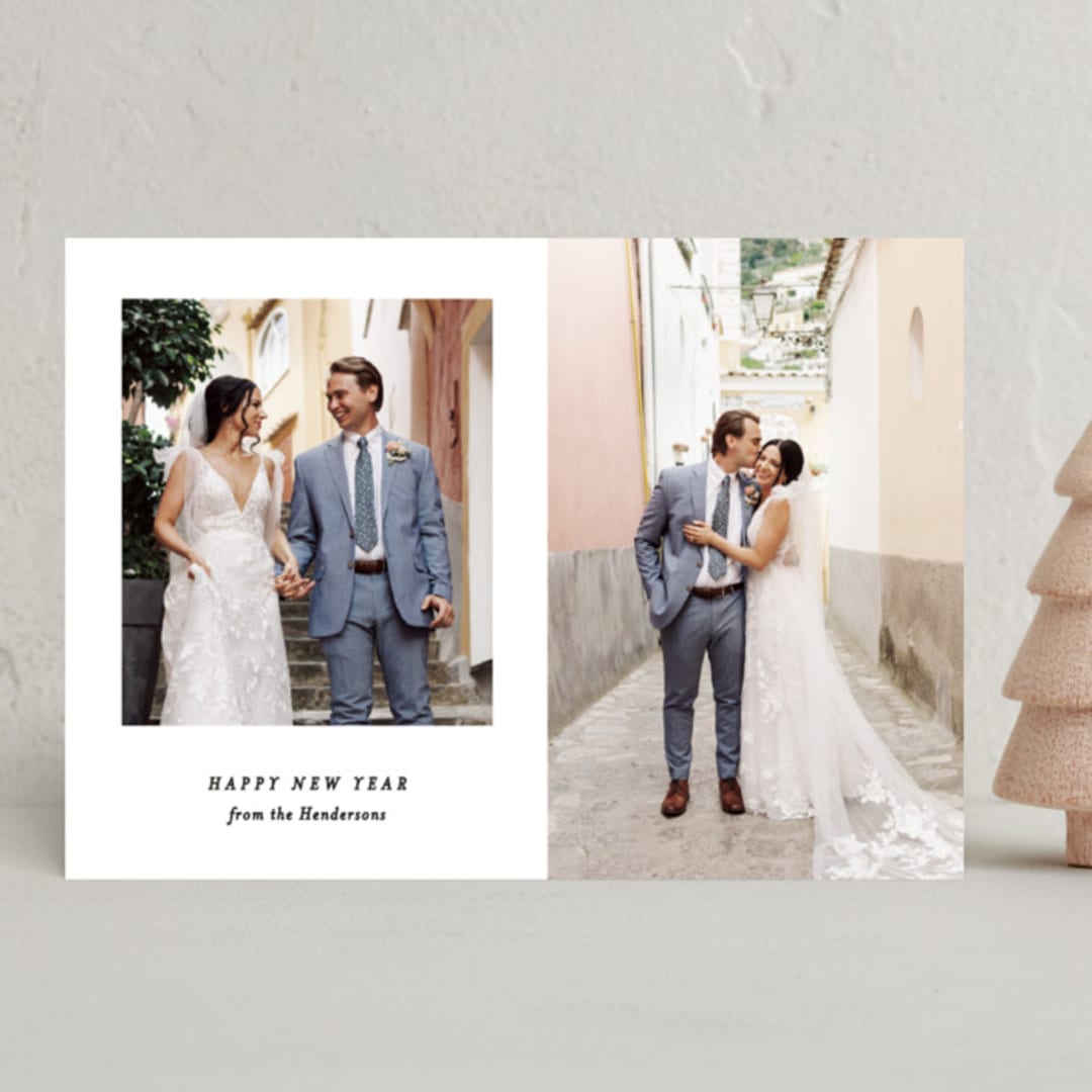 "portrait mode" - Holiday Cards in Paper by Ani Somi - Front