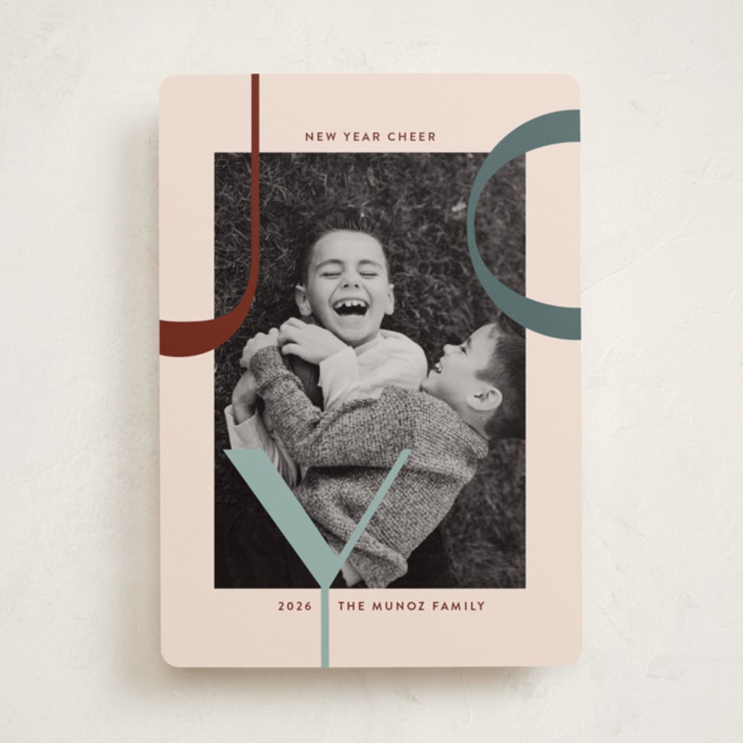 "Big joy" - Holiday Cards in Cream by Annie Holmquist - Front