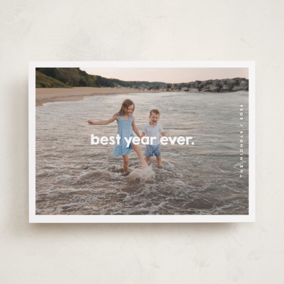 "frolicsome" - Holiday Cards in Snow by Snow and Ivy - Front