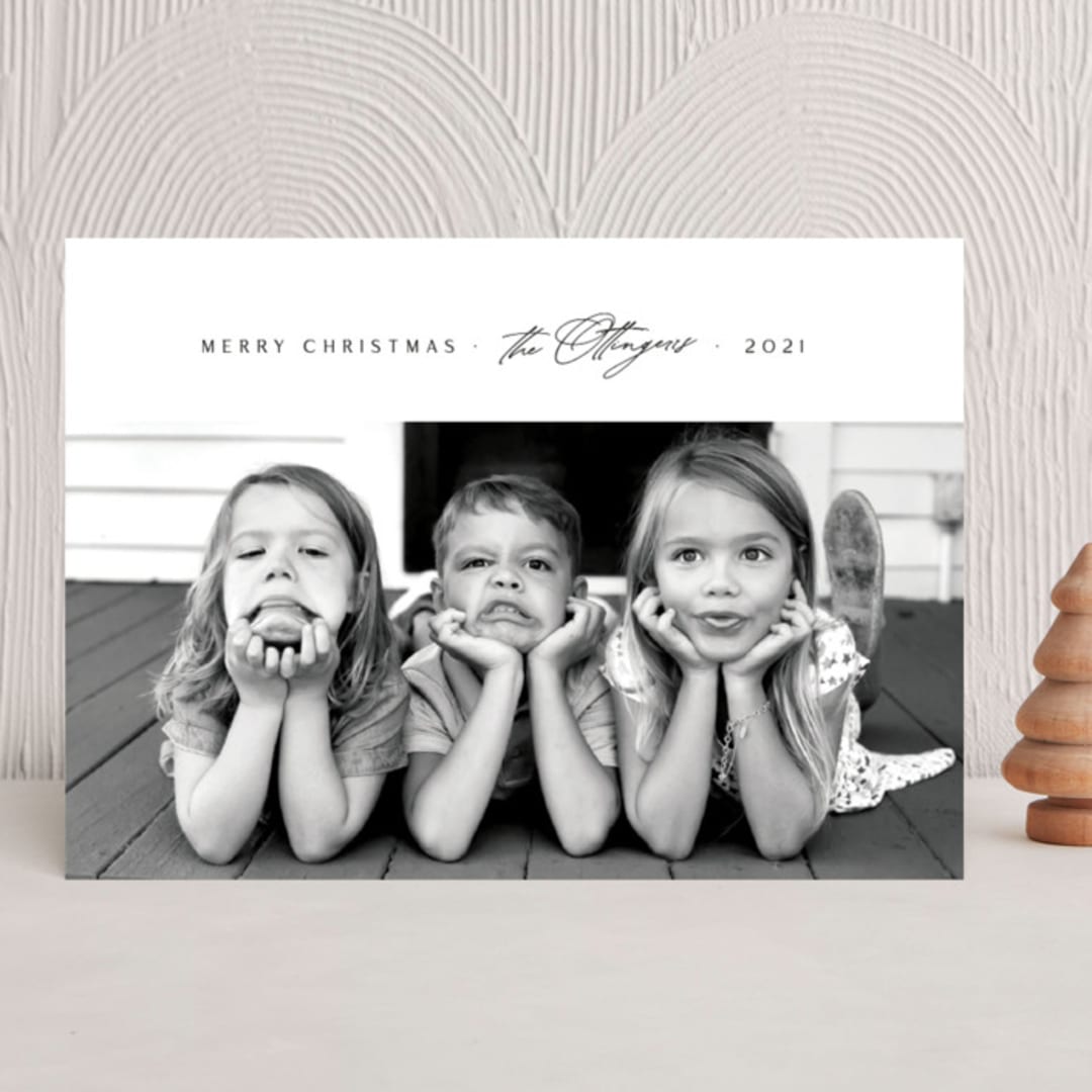 "matchmaker" - Holiday Cards in Classy by Design Lotus - Front