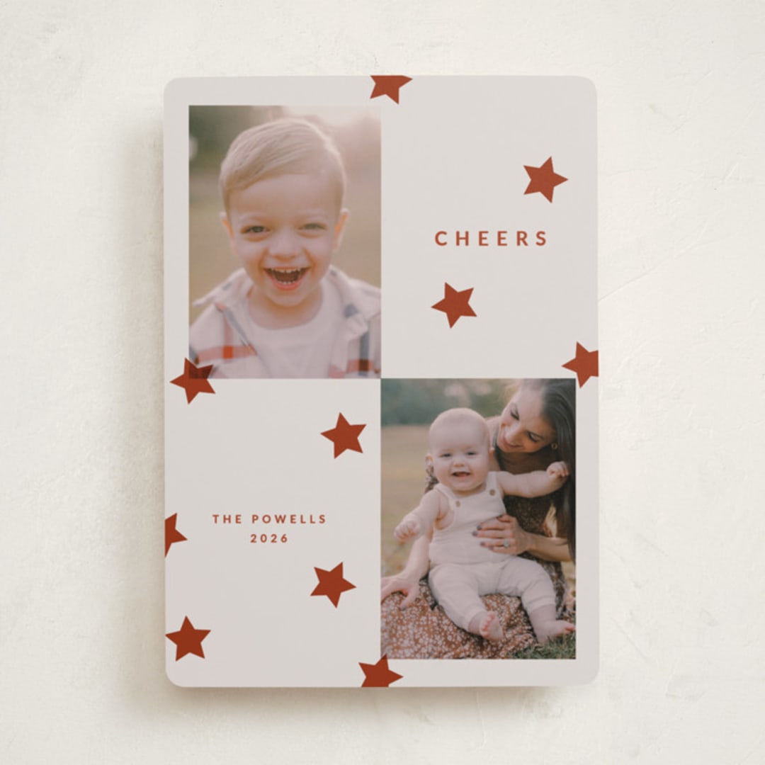 "DUO" - Holiday Cards in Santa by Sumak Studio - Front