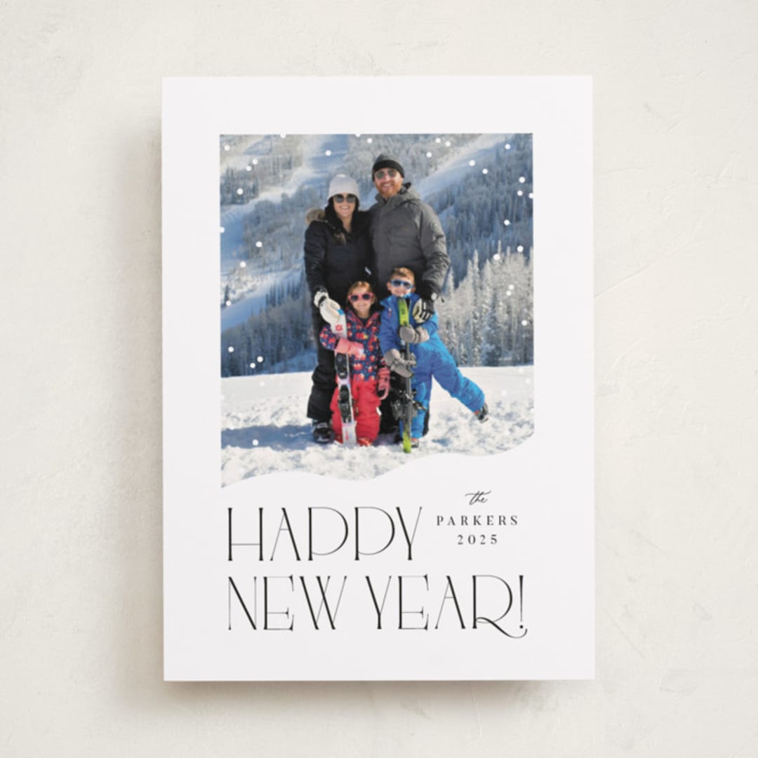 "Snow What Fun" - Holiday Cards in Ink by Olivia Raufman - Front