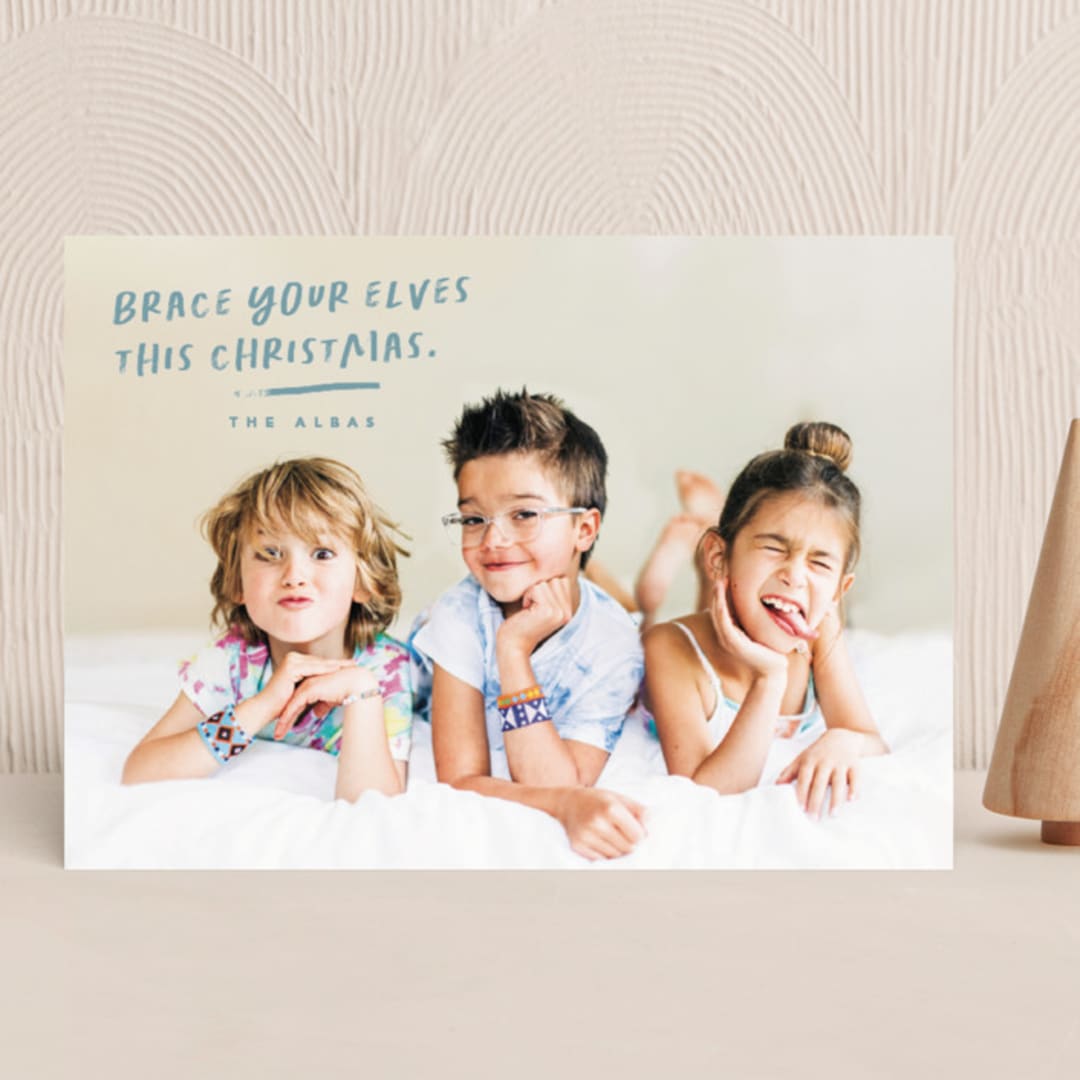 "Christmas fun" - Holiday Cards in Wintermint by Creo Study - Front