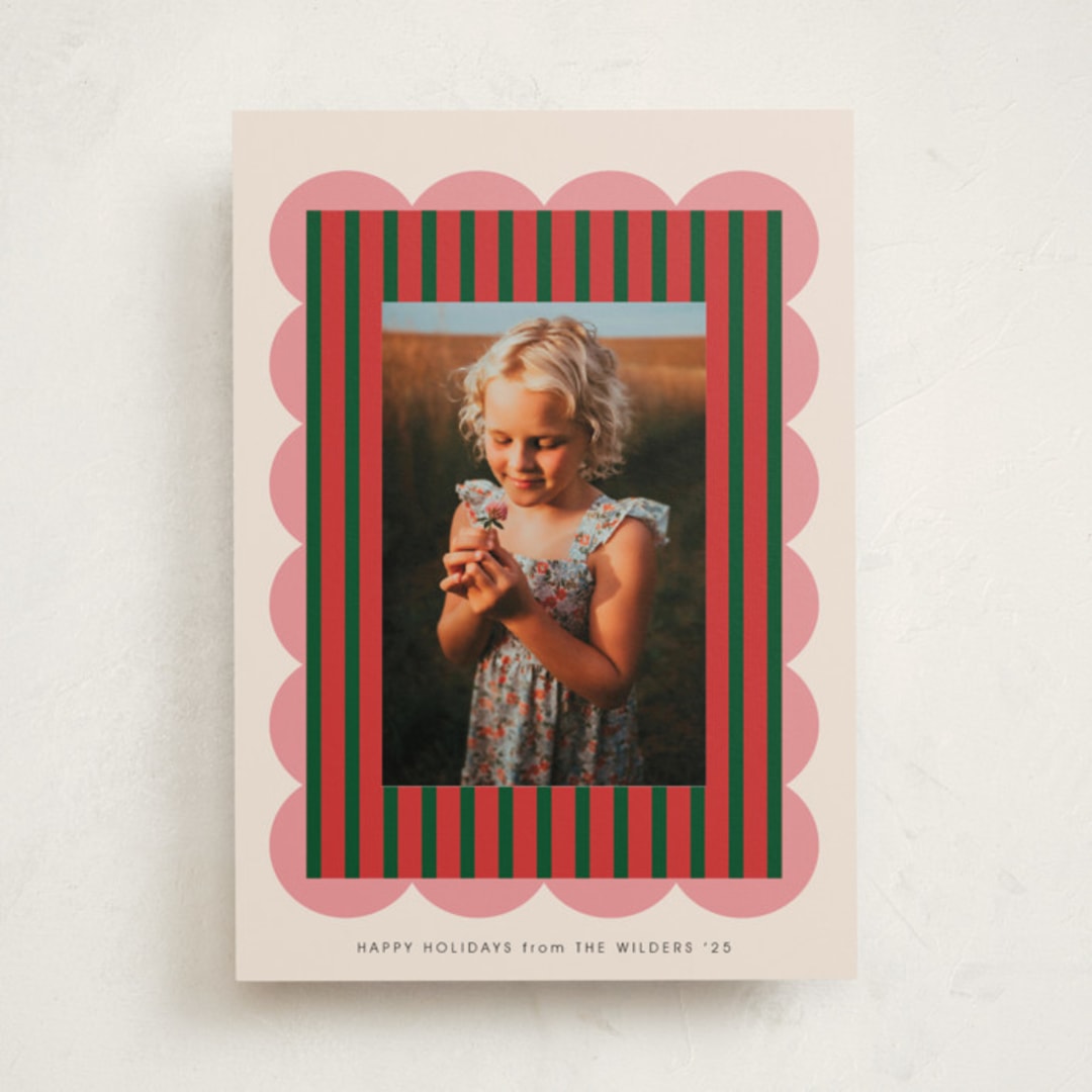 "Layered frame" - Holiday Cards in Holly by Morgan Kendall - Front